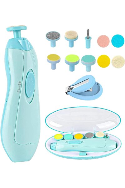 Gnker Baby Nail Trimmer, Electric Nail File & Baby Nail Cutter | 12-in-1 kit,...