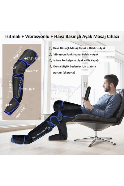 atoz plus Lymph Edema Drainage Massage Device / Foot Massage Device