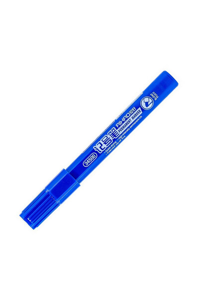 Aihao Marker permanent AIHAO, vârf rotund, 0.8mm, albastru