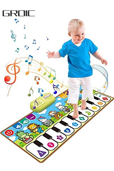 Qadro GROIC Kids Musical Mats with Music Sounds with 10 Keys, Musical Toys To...