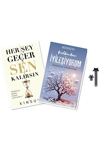 Aba Kitap Her Şey Geçer Sen Kalırsın - Kırıldım Ama İyileşiyorum, Kinsun +2 A...