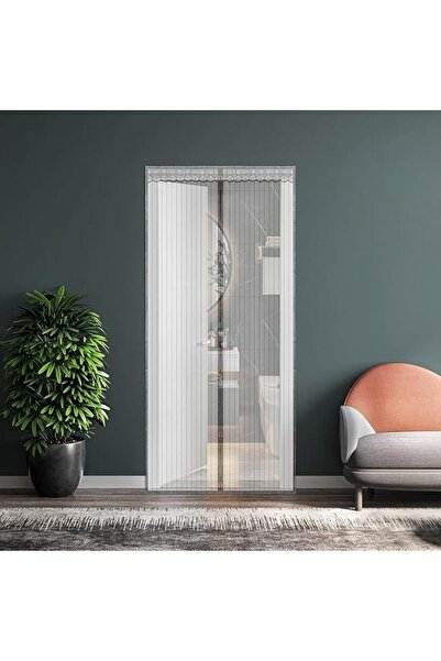 Generic Magnetic Fly Screen Door, Heavy Duty Bug Mesh Curtain 140 x 240 cm wi...