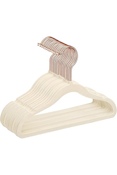 Mizgintex MIZGI Premium Kids Velvet Hangers (Pack of 50) with Copper/Rose Gol...
