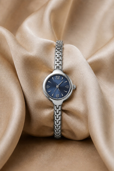 Reddington Women's Pinterest Model Silver Color Steel Cord Wristwatch