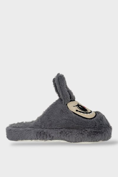 Jagulep Warm Winter Women's House Slippers with Cute Rabbit Figure Fume