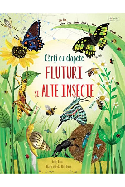 Univers Enciclopedic Junior Fluturi si alte insecte (Usborne)