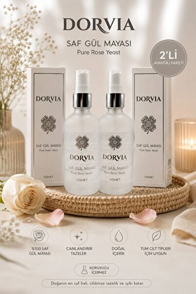 Dorvia SAF GÜL MAYASI 2x100ml