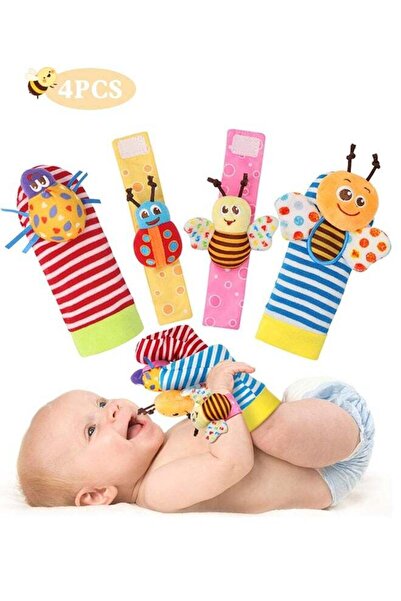 Qadro Organizer Baby Rattles Toys for 0-12 Month, Infant Girl Boy Toys for Ba...