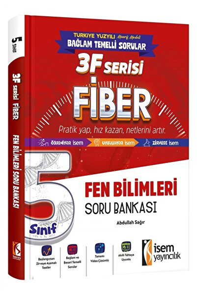 İsem Yayıncılık İSEM YAY. 5.SINIF FİBER FEN BİLİMLERİ SORU BANKASI