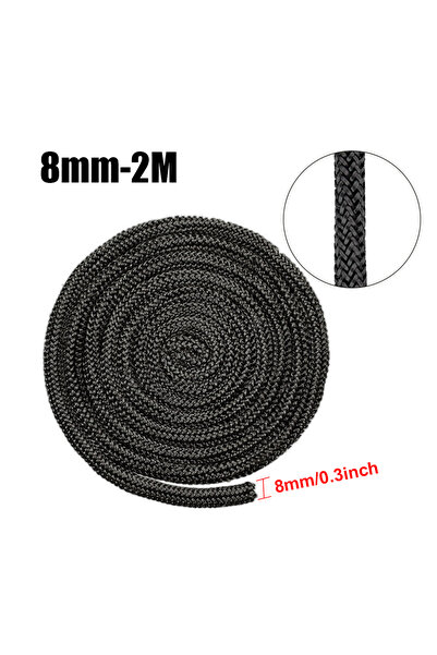 Choice 8mmx2m 6/8/10/12mm 2M Wood Stove Gasket Fireplace Sealing Rope Fibergl...