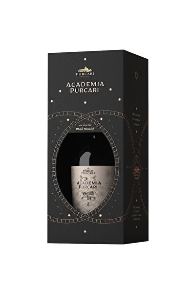 Purcari Vin Rosu Academia Purcari, Rara Neagra, Sec, 0.75l