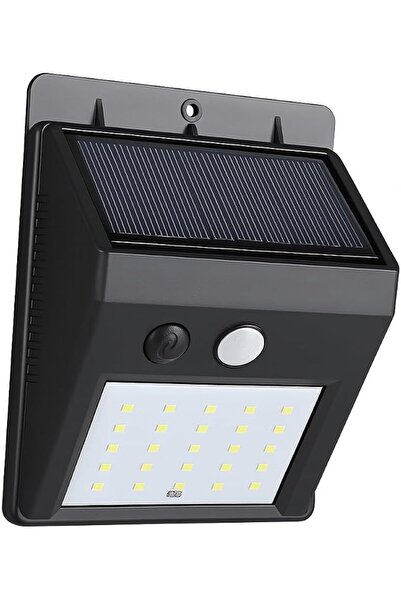 fitto Solar Powered LED Wall Light – Waterproof, Outdoor Wall Mount Lighting ...