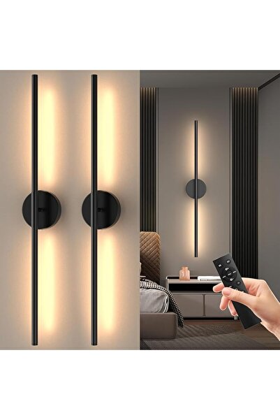 UANDME 2 Pack Battery Operated Wall Sconces, Wireless 360°Rotate Wall Sconces...