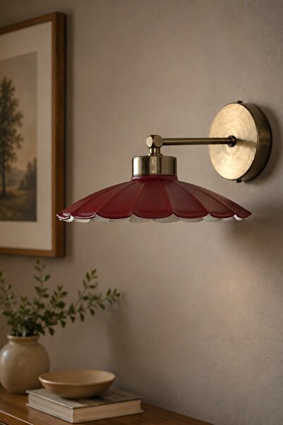 Bamyum Risso Cherry Rotten Flat Body Wall Sconce Metal Rustic E27 Single Cafe...