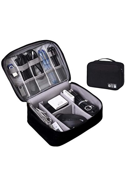 SKEIDO Cable Storage Bag Waterproof Digital Electronic Organizer Portable USB...