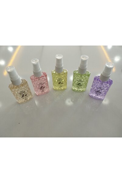 50 ml 5 adet cep boy sprey kolonya
