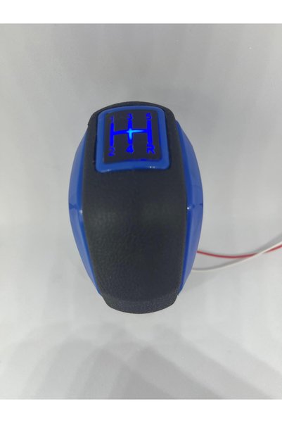 Moda Garage Tofaş, Şahin, Doğan, Kartal Mavi Led Işıklı Mavi Spor Vites Topuz...