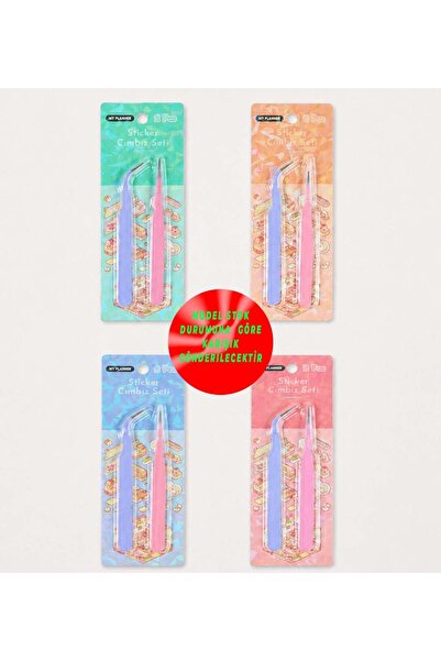 Gift Moda Hobi Sticker Cımbız Seti