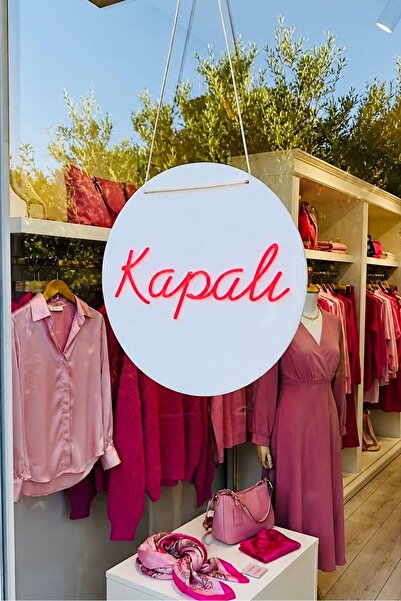 Yalıgraf Reklam Tabela Store Shop Boutique Plexiglass Embossed Lettering 3D O...