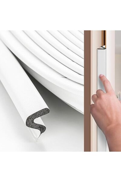Yelajoy Weather Stripping Door Seal Strip 26FT Door Soundproofing V-Shape Sou...