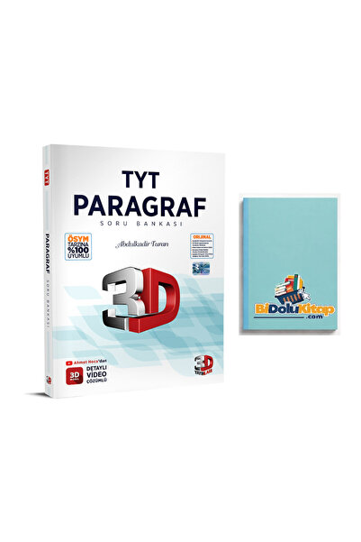 3D Yayınları TYT Paragraf Soru Bankası