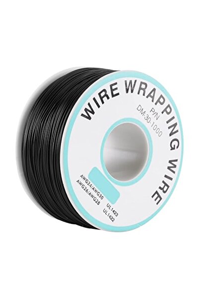 GENERAL 30AWG Tinned Copper Wire 0.25mm Single Stranded Cable 250m Black with...