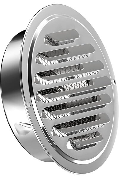 AZONEE Stainless Steel Air Vent, 6 Inch Round Soffit Vent, Louver Grille Cove...