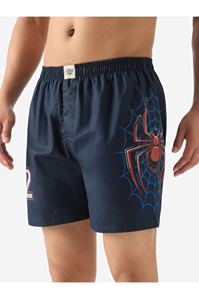 The Souled Store By Styli Men Spider-Man Marvel Black Boxers