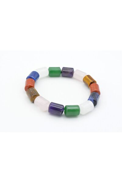 Murty99 Genuine Natural Capsule Model Chakra Stone Bracelet