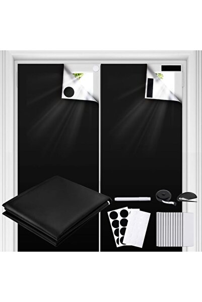AZONEE Blackout Blind, Magnetic Blackout Curtain, 118" x 57", 100% Blackout S...