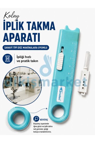 dm dikişmarket Sanayi Tipi Makinalar için Kolay İplik Takma Aparatı