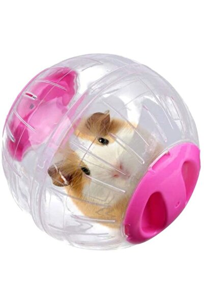 None Minge de exerciții - Nespecificată - Hamster - Roz - Plastic - 12 cm