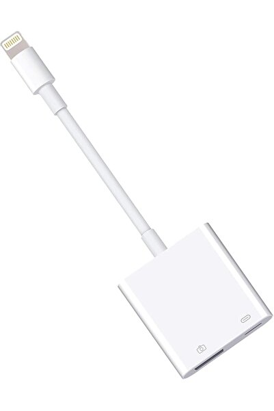 SYOSI محول كاميرا من Lightning إلى USB مع منفذ شحن وكابل OTG لأجهزة iPhone وi...