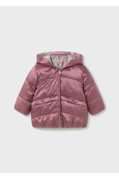 MAYORAL Girl's Rosebud Double-Sided Coat