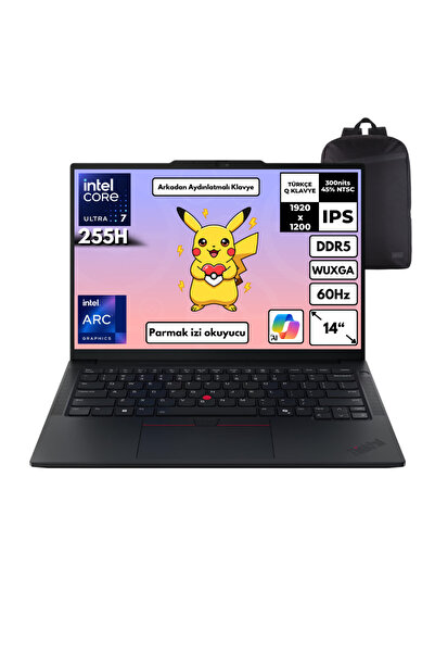 LENOVO ThinkPad E14 Gen7 U7-255H 32GB 4TB Arc 140T 14" Freedos +S.Çantası 21S...