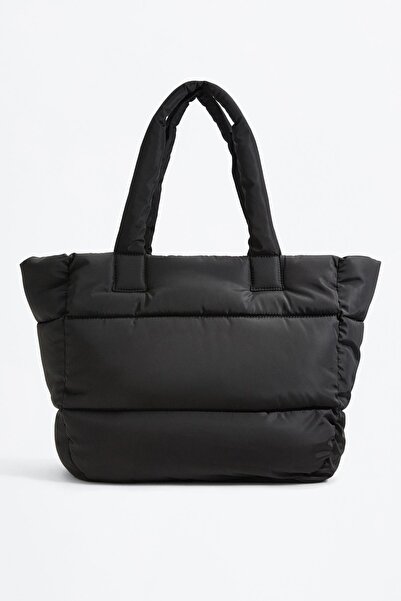 LEFTIES Kapitone shopper çanta