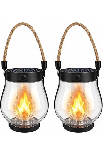 NIUBI Solar Outdoor Lights 2 Pack, المصباح الكهروضوئي, Solar USB Dual Recharg...