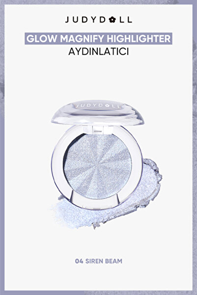 JUDYDOLL Glow Magnify Highlighter 04 Siren Beam | Işıltılı Yüz Aydınlatıcısı