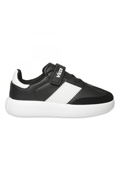 Vicco 346.F26K.263 Flex Patik Casual Black-White Children's Sports Shoes