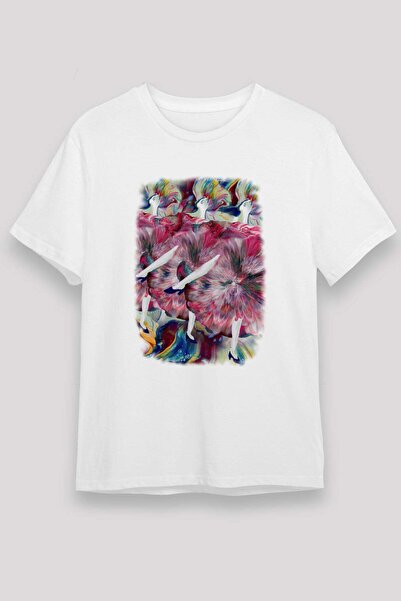 Darkhane Cancan White Unisex T-Shirt T-Shirt