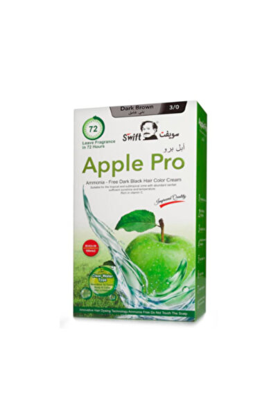 Apple Pro صبغة شعر خالية من الأمونيا من سويفت 100+100 مل