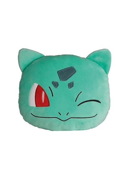 Pokemon Pernă de pluș Bulbasaur, Multicoloră
