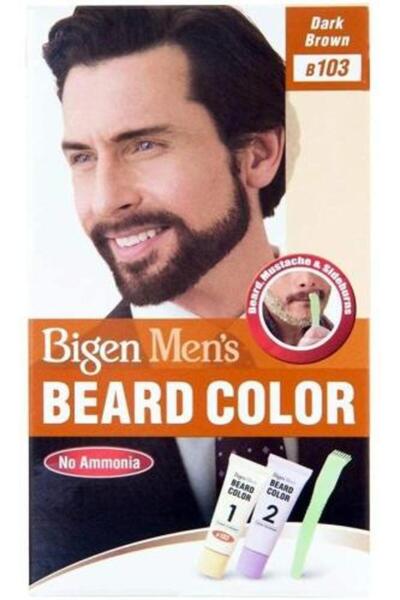 Bigen Beard صبغة اللحية بيجين باللون البني الداكن