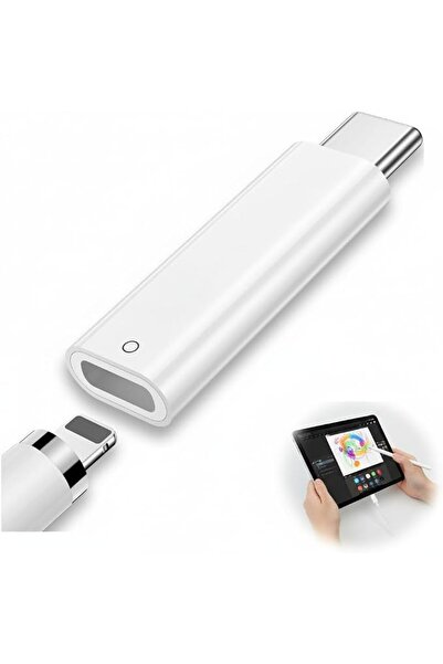 KASTWAVE محول USB C إلى Pencil متوافق مع Apple Pencil من الجيل الأول، USB-C إ...