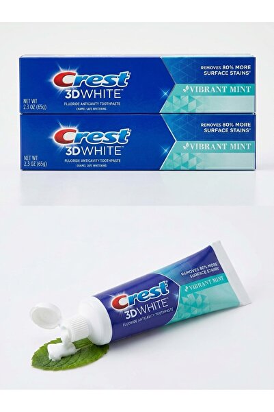 Crest 3D White Vibrant Mint 65 gr X 2 Skt 02/27