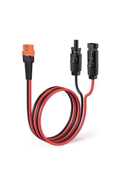 GENERAL كابل شمسي 10AWG بطول 2 قدم مع موصل XT60i، كابل محول شمسي بطول 2 و10 و...