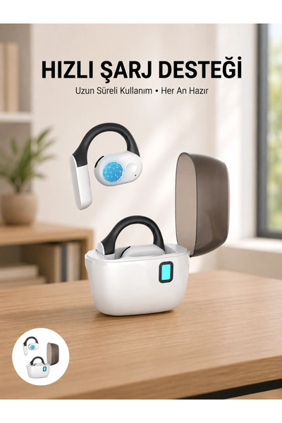Bucuks Mey İthalat® TWS Bluetooth Kulaklık – Otomatik Şarj, Taşınabilir Şarj ...