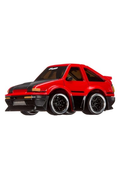 Generic Brand Jdm Series 2 1985-87 Model Vehicle Gt-Apex Ae86 - Black Red Car