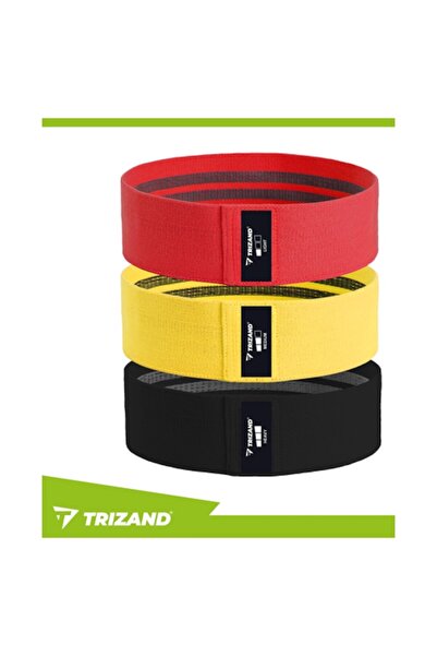 OEM Set de benzi de rezistență Trizand 3, 8-31 kg, 74 x 8 cm, suprafață anti-...