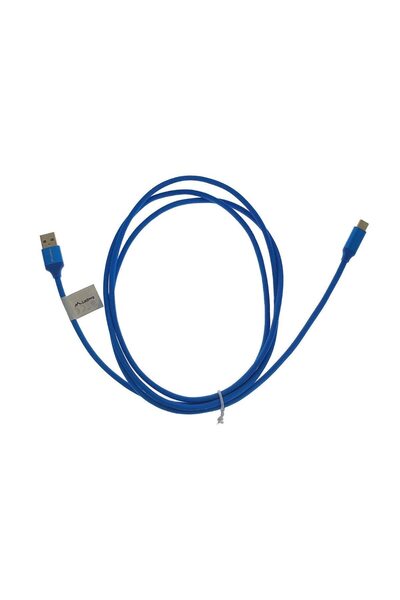 Lanberg Cablu USB-C tată la USB 2.0 tată, 180 cm, 41820, QC 3.0, Albastru